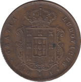 1874 TWENTY REIS PORTUGAL - WORLD COINS - Cambridgeshire Coins