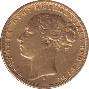 1875 (5) GOLD SOVEREIGN ( GVF ) - SOVEREIGN - Cambridgeshire Coins