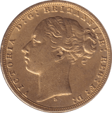 1875 (5) GOLD SOVEREIGN ( GVF ) - SOVEREIGN - Cambridgeshire Coins