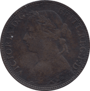 1875 FARTHING ( VF ) - FARTHING - Cambridgeshire Coins