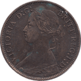 1875 FARTHING ( VF ) - FARTHING - Cambridgeshire Coins