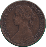 1875 FARTHING ( VF ) - FARTHING - Cambridgeshire Coins