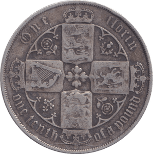 1875 FLORIN ( FAIR ) - FLORIN - Cambridgeshire Coins