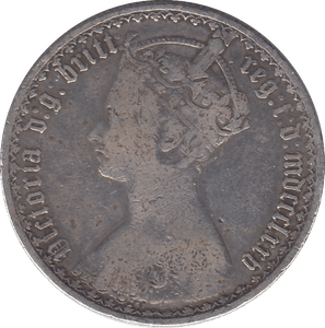 1875 FLORIN ( FINE ) 3 - FLORIN - Cambridgeshire Coins