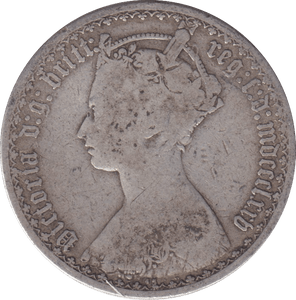 1875 FLORIN ( FINE ) - FLORIN - Cambridgeshire Coins