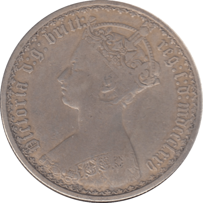 1875 FLORIN ( GF ) DIE 52 - FLORIN - Cambridgeshire Coins