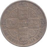 1875 FLORIN ( GF ) DIE 52 - FLORIN - Cambridgeshire Coins