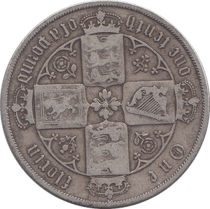 1875 FLORIN ( GF ) - FLORIN - Cambridgeshire Coins