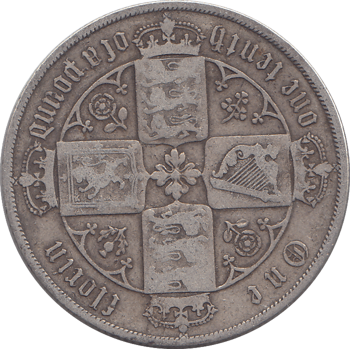 1875 FLORIN ( GF ) - FLORIN - Cambridgeshire Coins