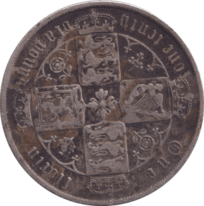 1875 FLORIN ( GF ) - FLORIN - Cambridgeshire Coins