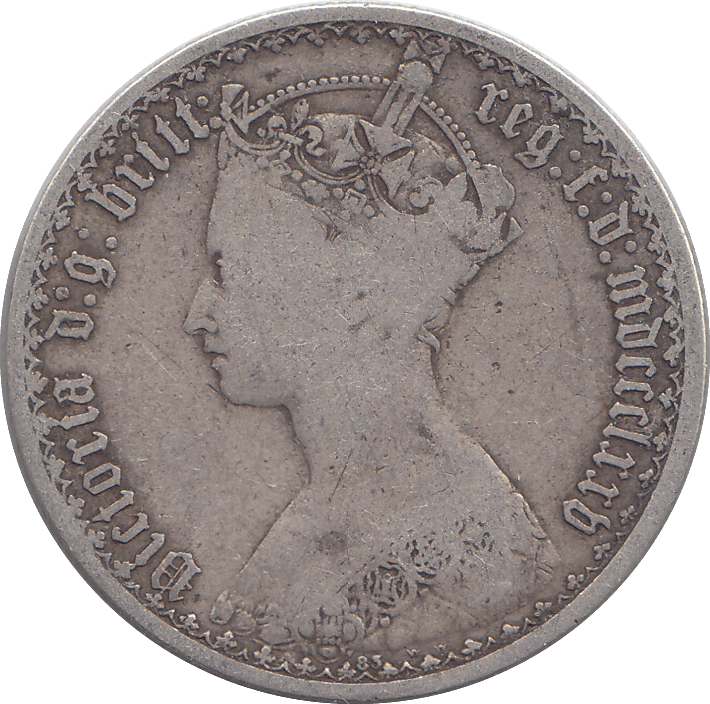 1875 FLORIN ( GF ) - FLORIN - Cambridgeshire Coins