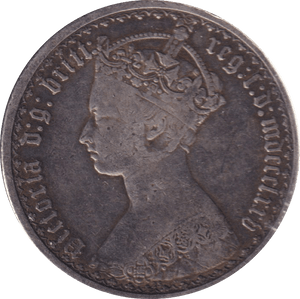 1875 FLORIN ( VF ) - FLORIN - Cambridgeshire Coins