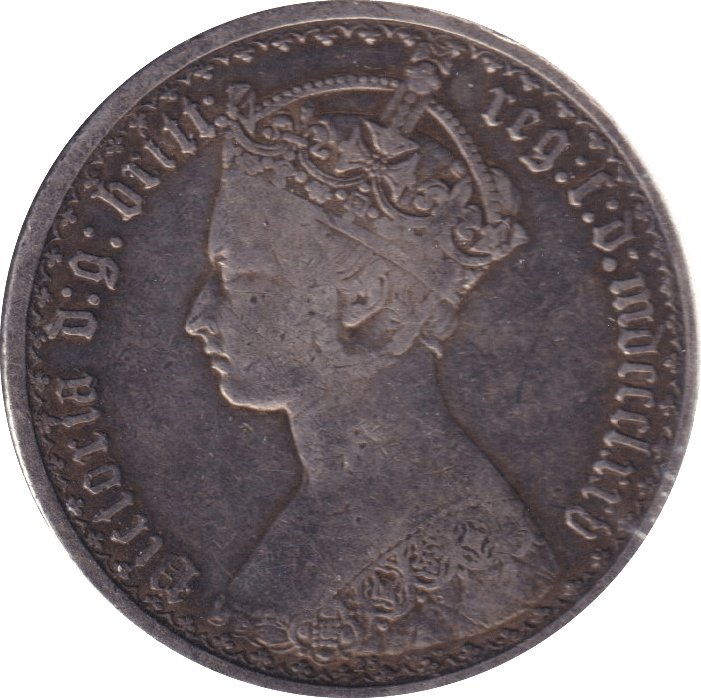 1875 FLORIN ( VF ) - FLORIN - Cambridgeshire Coins