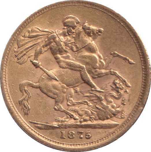 1875 GOLD SOVEREIGN ( GVF ) MELBOURNE MINT - SOVEREIGN - Cambridgeshire Coins
