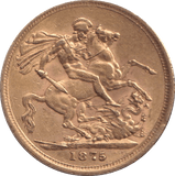 1875 GOLD SOVEREIGN ( GVF ) MELBOURNE MINT - SOVEREIGN - Cambridgeshire Coins