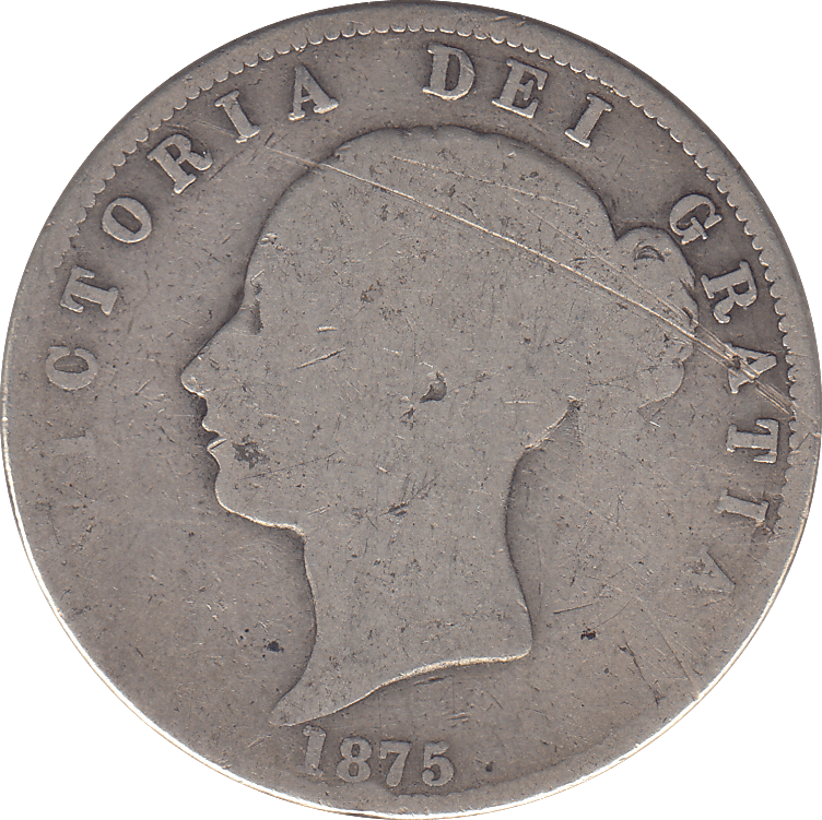 1875 HALFCROWN ( FAIR ) - HALFCROWN - Cambridgeshire Coins