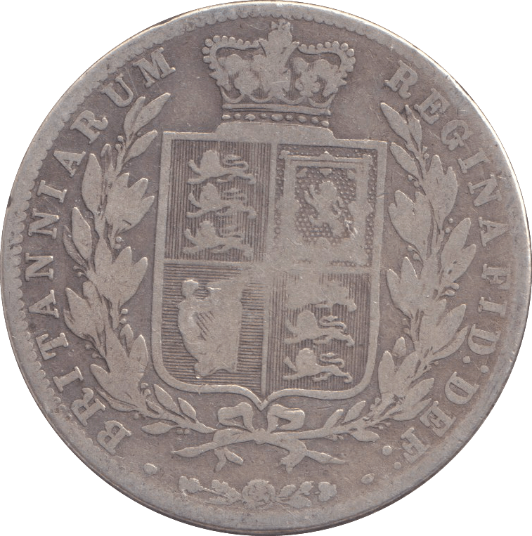 1875 HALFCROWN ( FINE ) - HALFCROWN - Cambridgeshire Coins