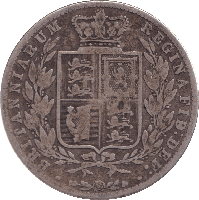 1875 HALFCROWN ( FINE ) - HALFCROWN - Cambridgeshire Coins