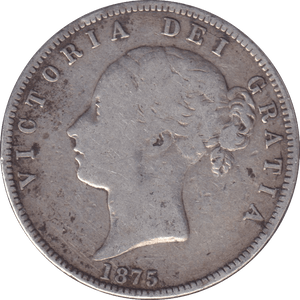 1875 HALFCROWN ( GF ) - HALFCROWN - Cambridgeshire Coins