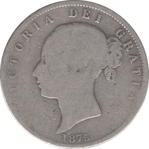 1875 HALFCROWN ( NF ) 1 - HALFCROWN - Cambridgeshire Coins