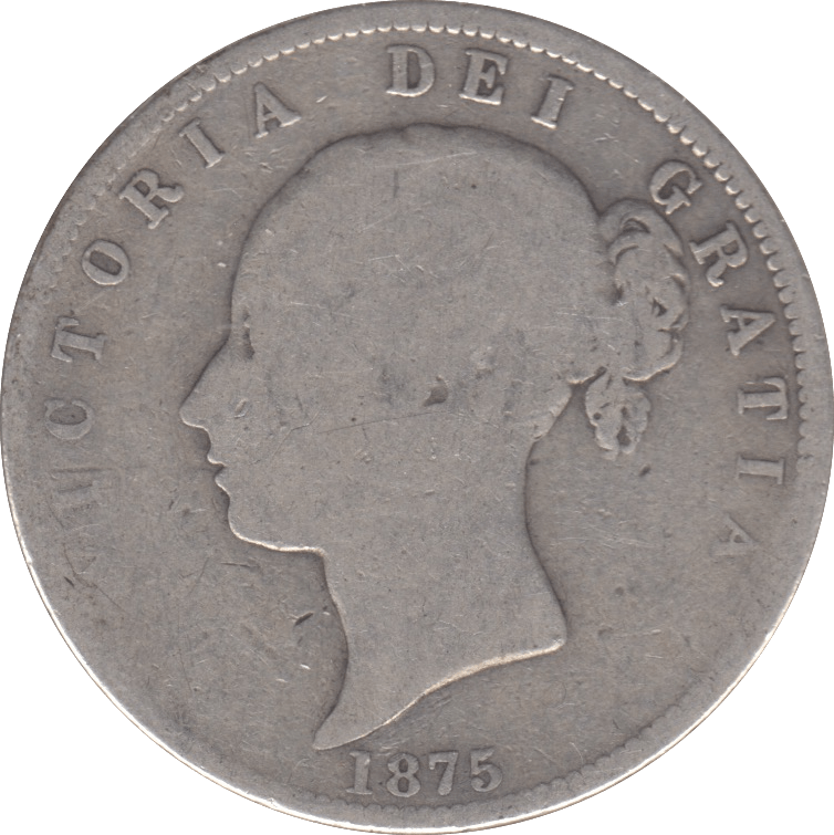 1875 HALFCROWN ( NF ) 1 - HALFCROWN - Cambridgeshire Coins
