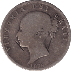 1875 HALFCROWN ( NF ) - HALFCROWN - Cambridgeshire Coins