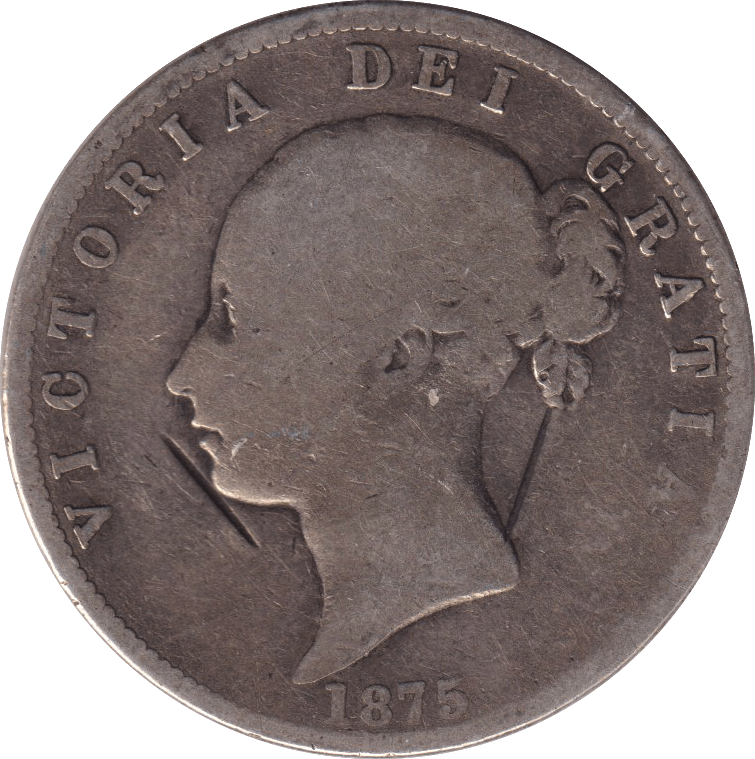 1875 HALFCROWN ( NF ) - HALFCROWN - Cambridgeshire Coins