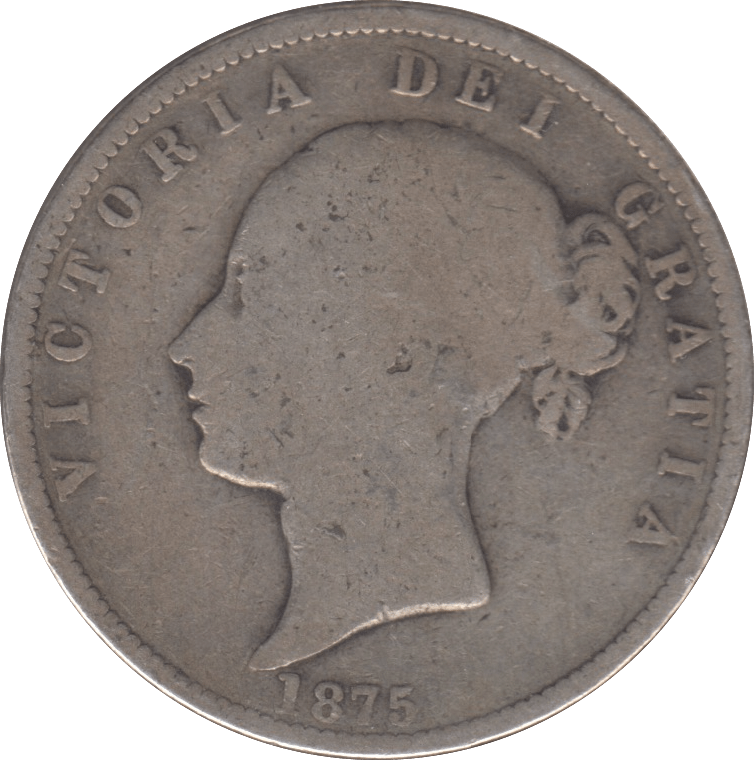 1875 HALFCROWN ( NF ) - HALFCROWN - Cambridgeshire Coins