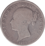 1875 HALFCROWN ( NF ) - HALFCROWN - Cambridgeshire Coins