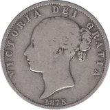 1875 HALFCROWN ( NF ) - HALFCROWN - Cambridgeshire Coins