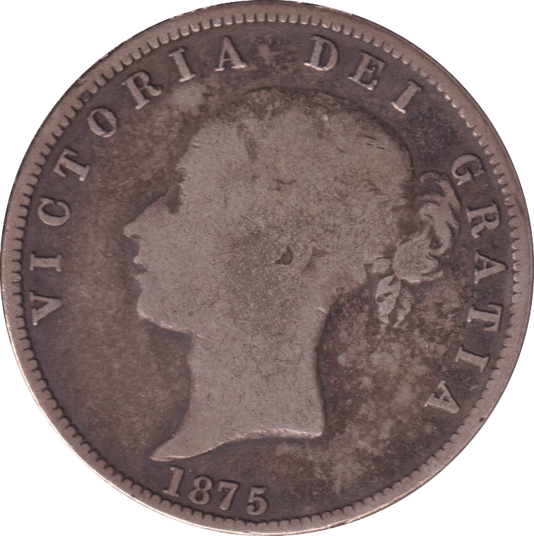 1875 HALFCROWN ( NF ) - HALFCROWN - Cambridgeshire Coins