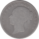 1875 HALFCROWN ( NF ) - HALFCROWN - Cambridgeshire Coins