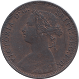 1875 HALFPENNY ( EF ) - HALFPENNY - Cambridgeshire Coins