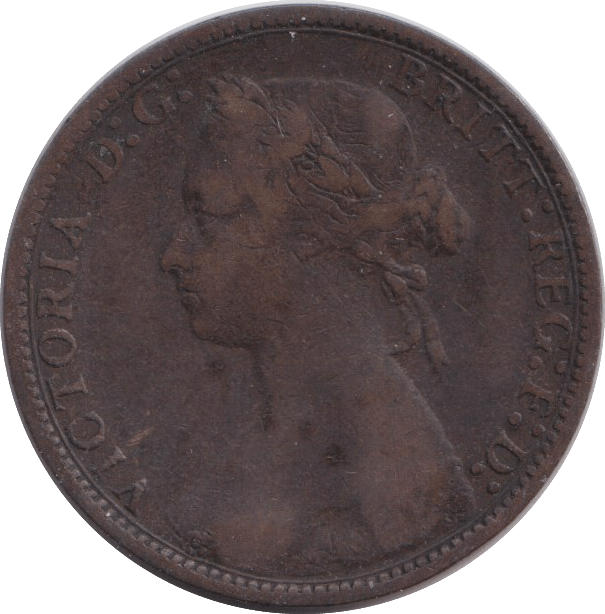 1875 HALFPENNY ( FINE ) - HALFPENNY - Cambridgeshire Coins