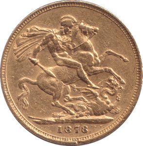 1875 M GOLD SOVEREIGN ( GVF ) - SOVEREIGN - Cambridgeshire Coins