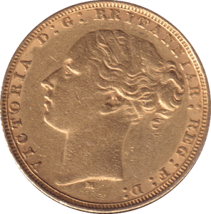 1875 M GOLD SOVEREIGN ( GVF ) - SOVEREIGN - Cambridgeshire Coins