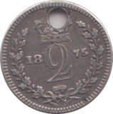 1875 MAUNDY TWOPENCE ( VF ) - MAUNDY TWOPENCE - Cambridgeshire Coins