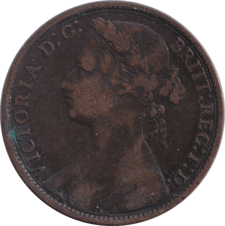 1875 PENNY ( FINE ) - PENNY - Cambridgeshire Coins