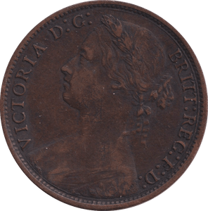 1875 PENNY ( VF ) - PENNY - Cambridgeshire Coins