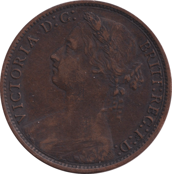 1875 PENNY ( VF ) - PENNY - Cambridgeshire Coins