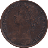 1875 PENNY ( VF ) - PENNY - Cambridgeshire Coins