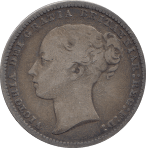 1875 SHILLING DIE 21 ( GF ) - SHILLING - Cambridgeshire Coins