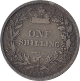 1875 SHILLING DIE 21 ( GF ) - SHILLING - Cambridgeshire Coins