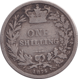 1875 SHILLING ( GF ) - SHILLING - Cambridgeshire Coins
