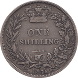 1875 SHILLING ( GVF ) - SHILLING - Cambridgeshire Coins