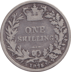 1875 SHILLING ( NF ) 1 - SHILLING - Cambridgeshire Coins
