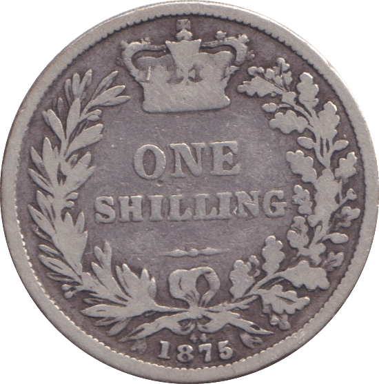 1875 SHILLING ( NF ) 1 - SHILLING - Cambridgeshire Coins