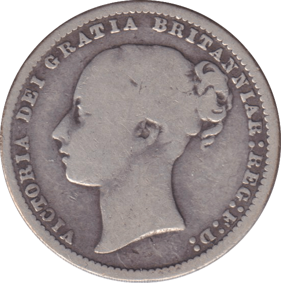 1875 SHILLING ( NF ) 1 - SHILLING - Cambridgeshire Coins