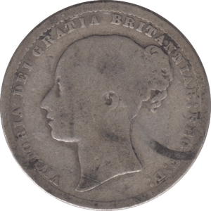1875 SHILLING ( NF ) DIE 62 - Shilling - Cambridgeshire Coins