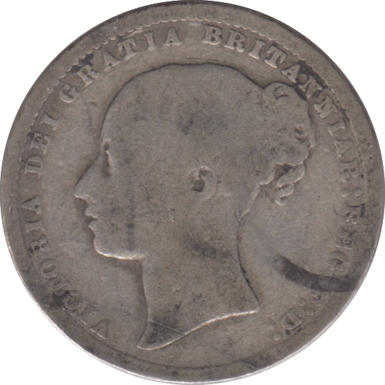 1875 SHILLING ( NF ) DIE 62 - Shilling - Cambridgeshire Coins